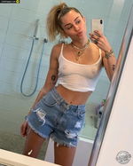 miley cyrus fap peitos nua naked mamilos Foto